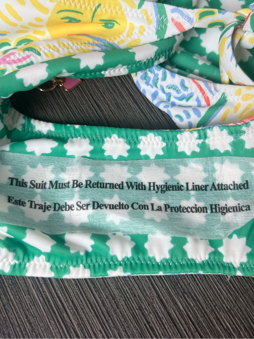 Roller Rabbit x Target Colorful Tropical Print Bikini Bottom XL New - Picture 7 of 8